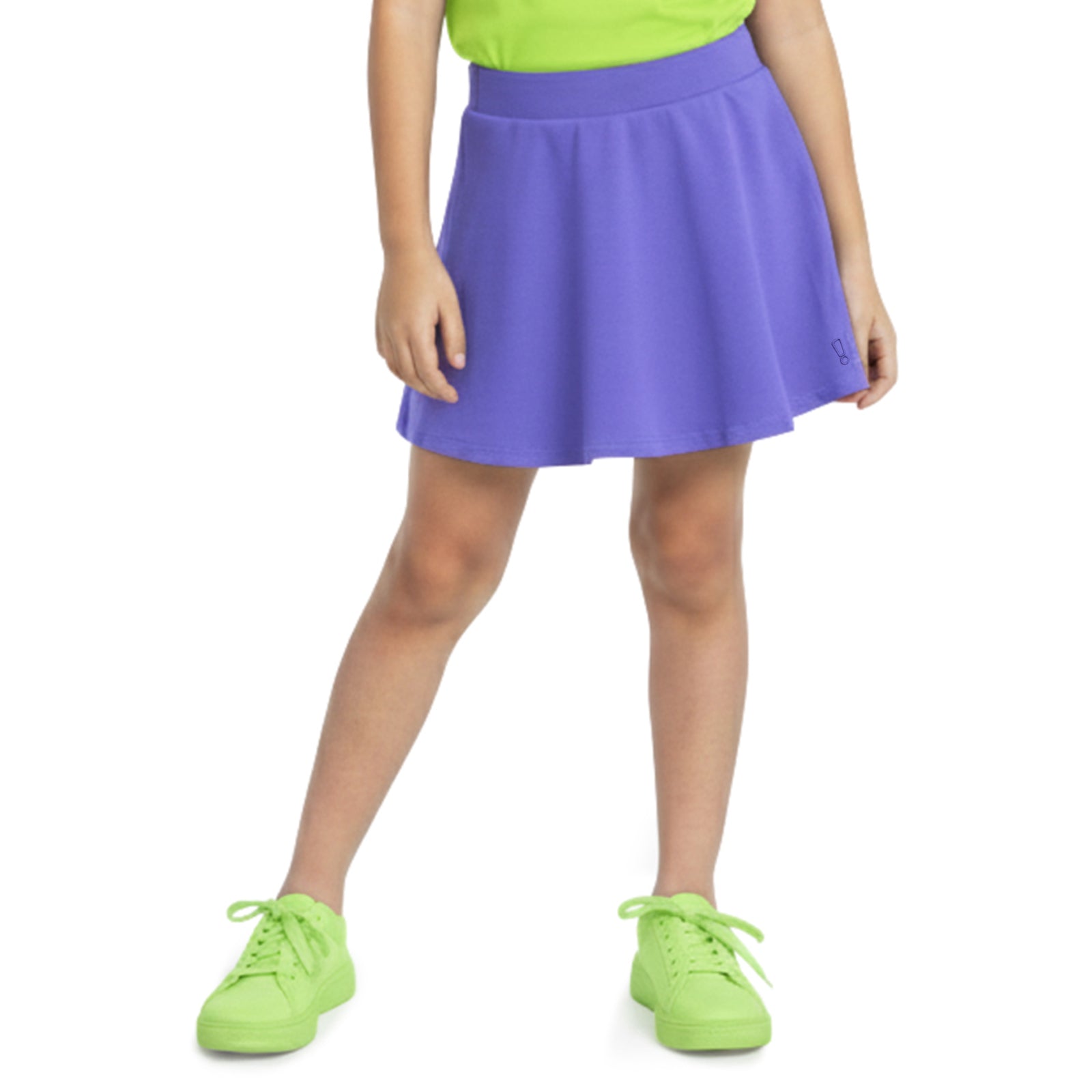 Purple Skater Skirt with Inner Shorts