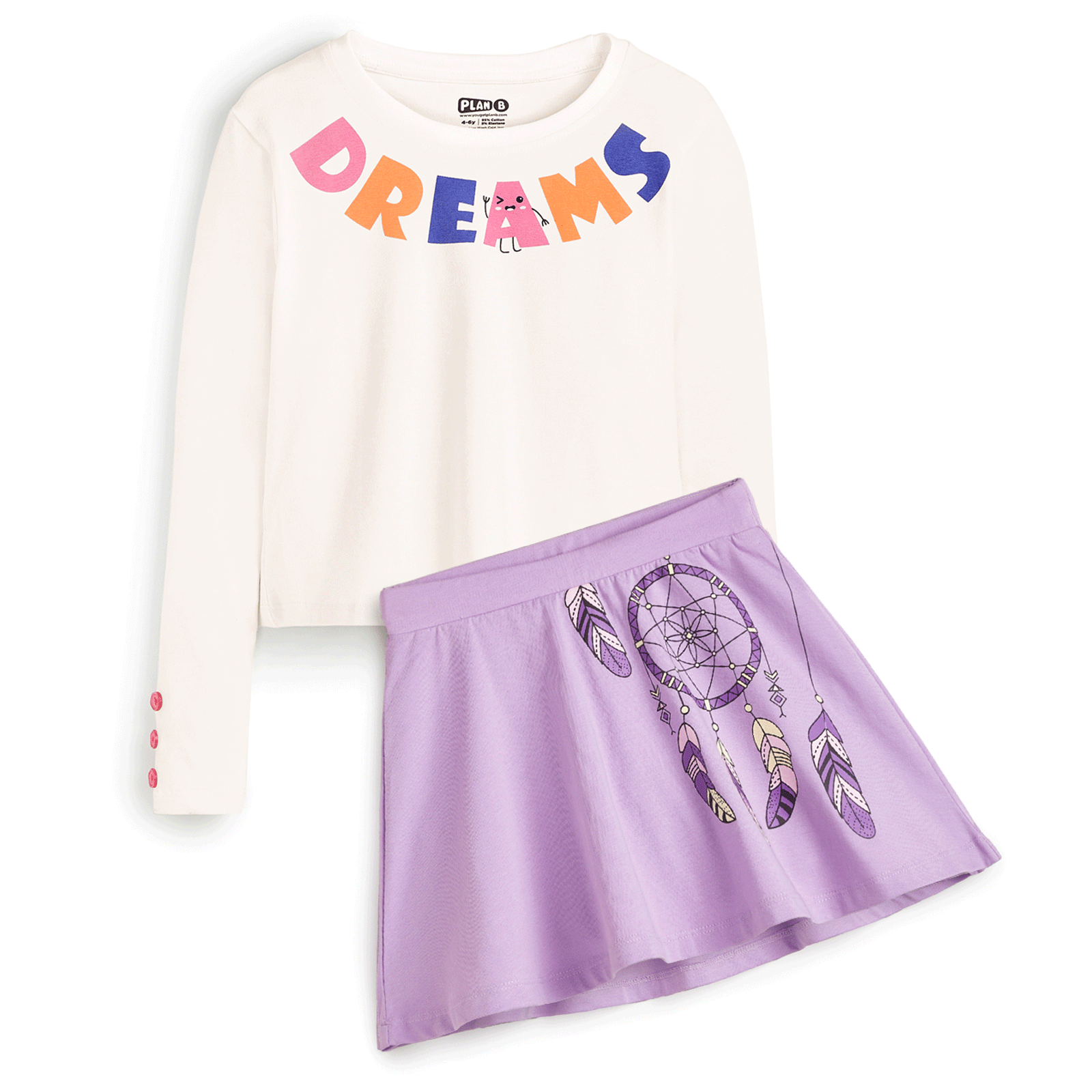 Dream Catcher Skater Skirt & Top Set