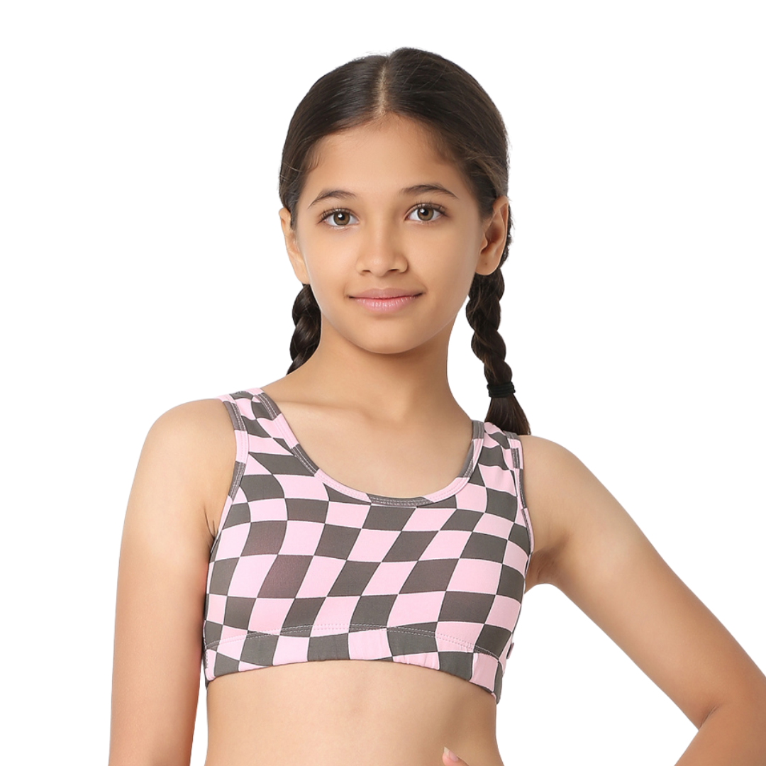 Girl Power 3-Pack Double Layered Sports Bra - U-Shaped