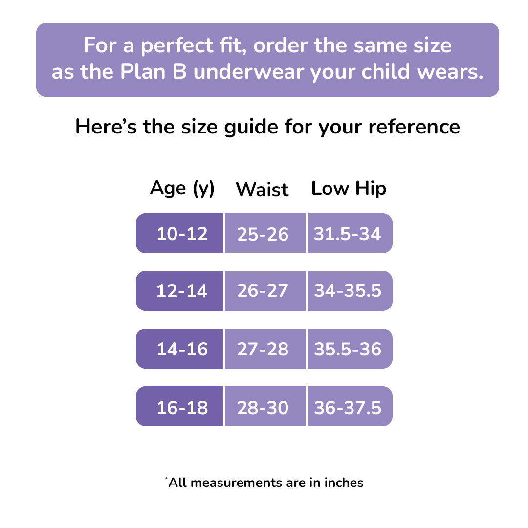 Blue Reusable Period Panty (Heavy Flow)
