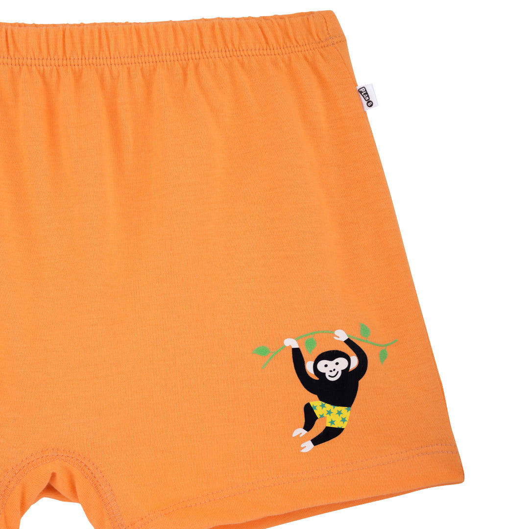 Orange Monkey Girl Boxer