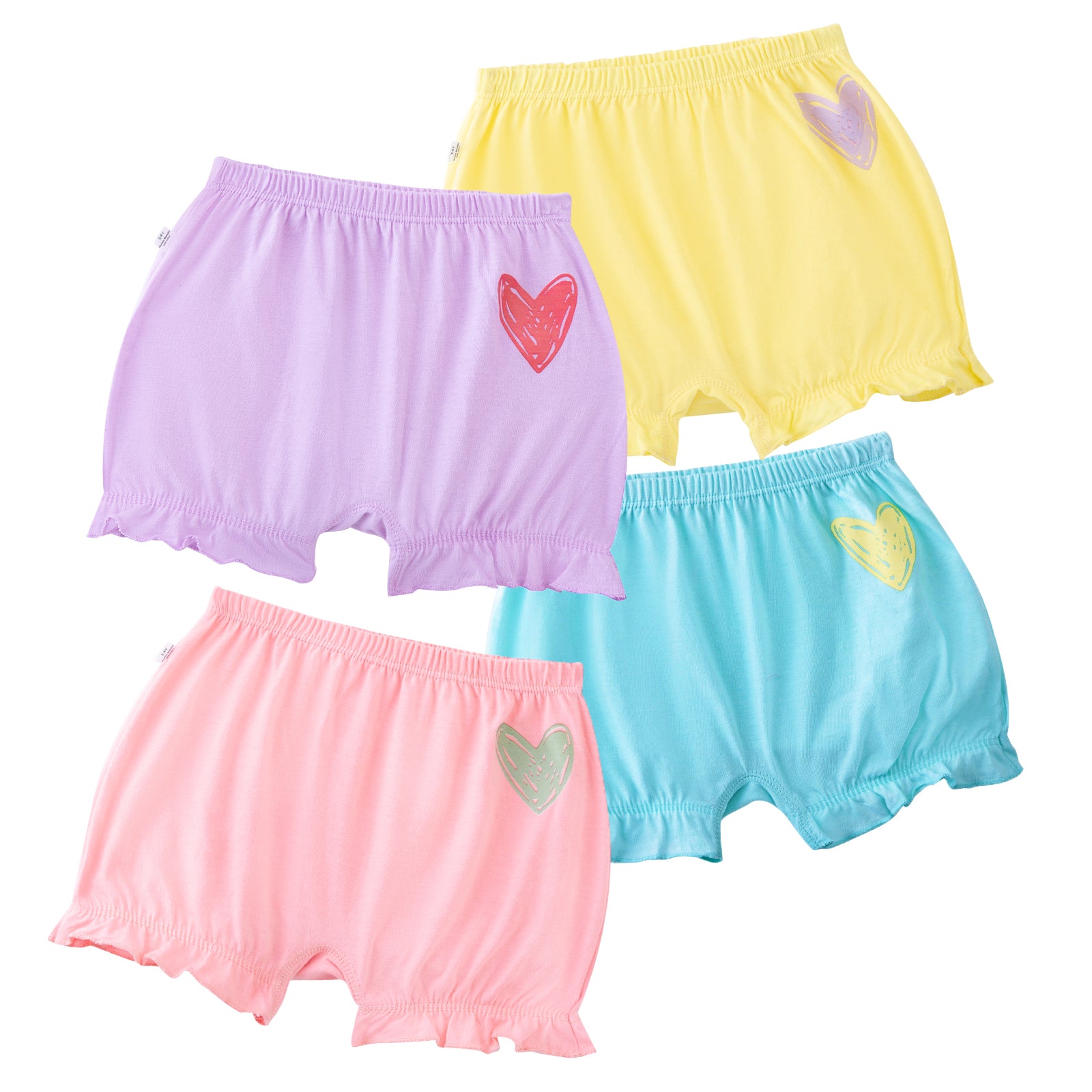 Heartthrob 4-Pack Bloomers