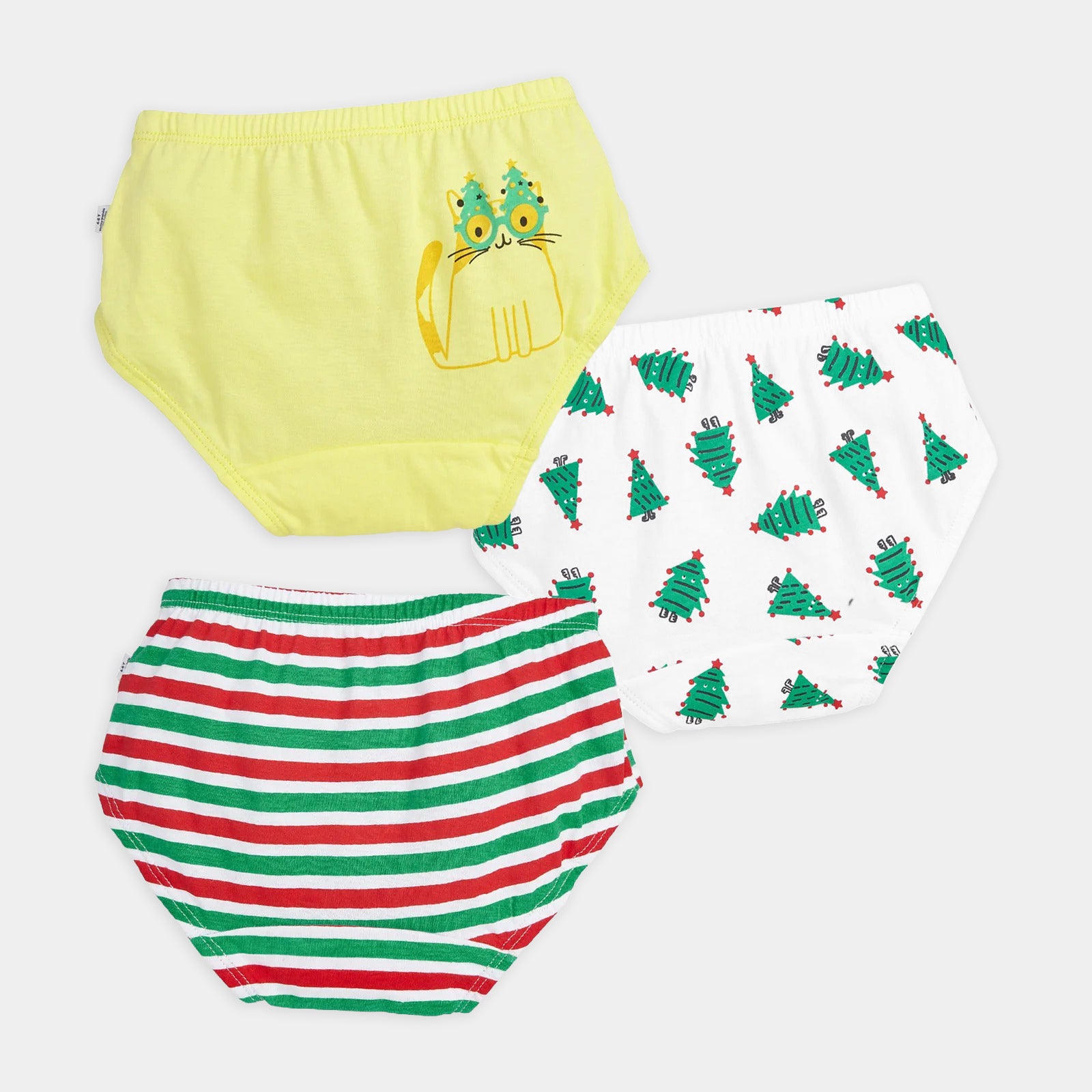 Merry Xmas 3-Pack Girl Panties