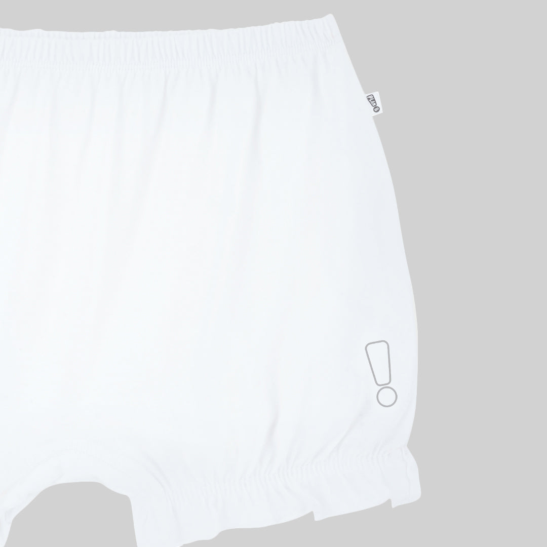 White Bloomers & Camisole Set