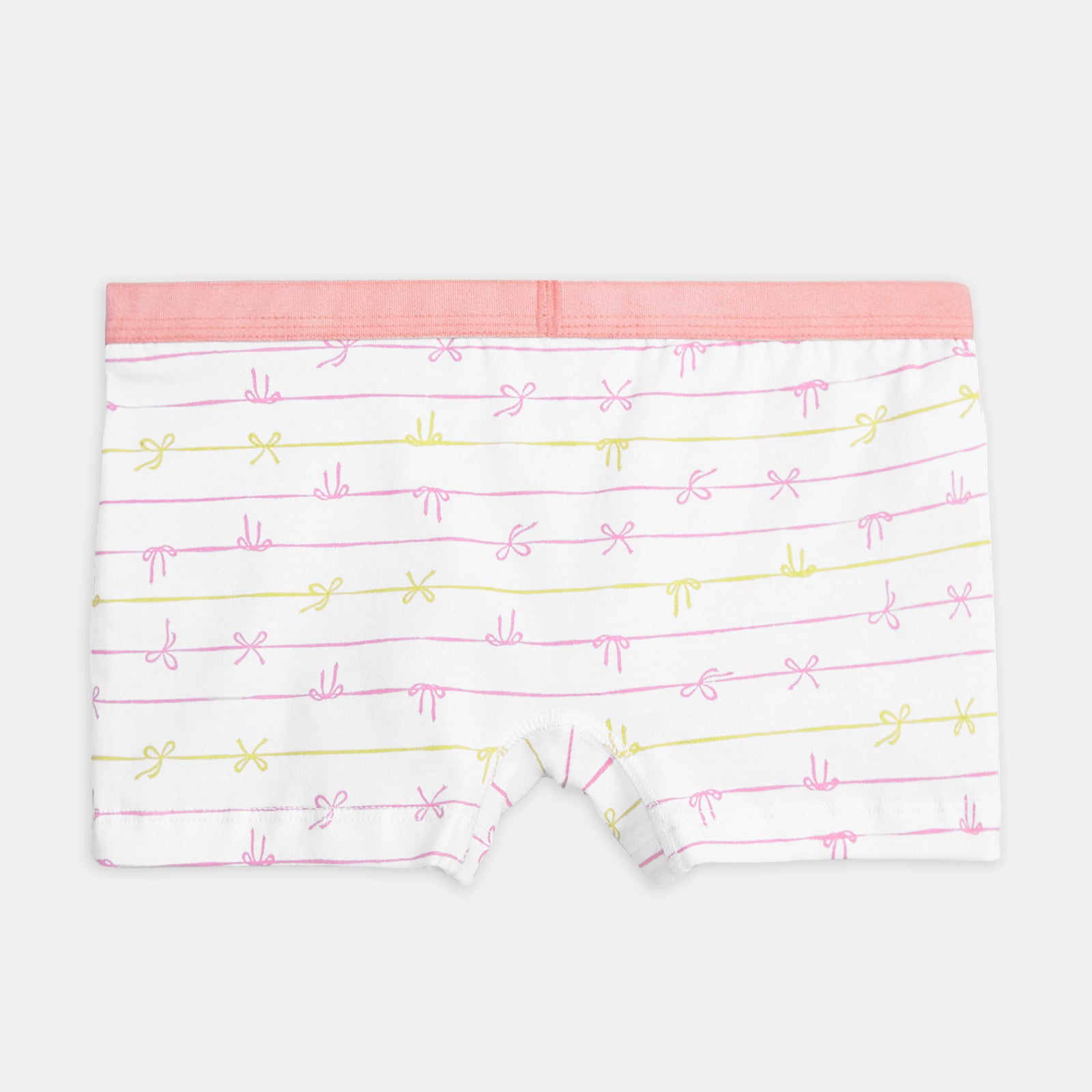 Bows White Preteen Trunks