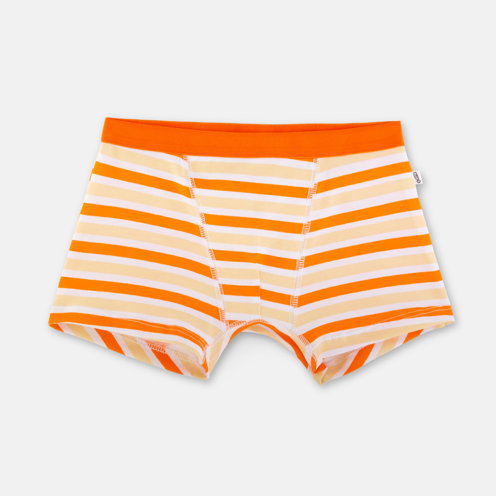 Orange Stripes Boy Trunk