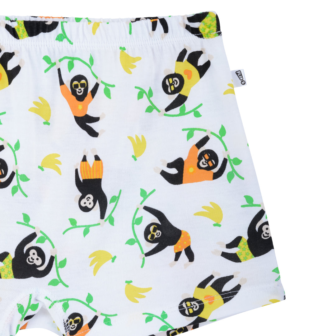 White Monkeys Girl Boxer