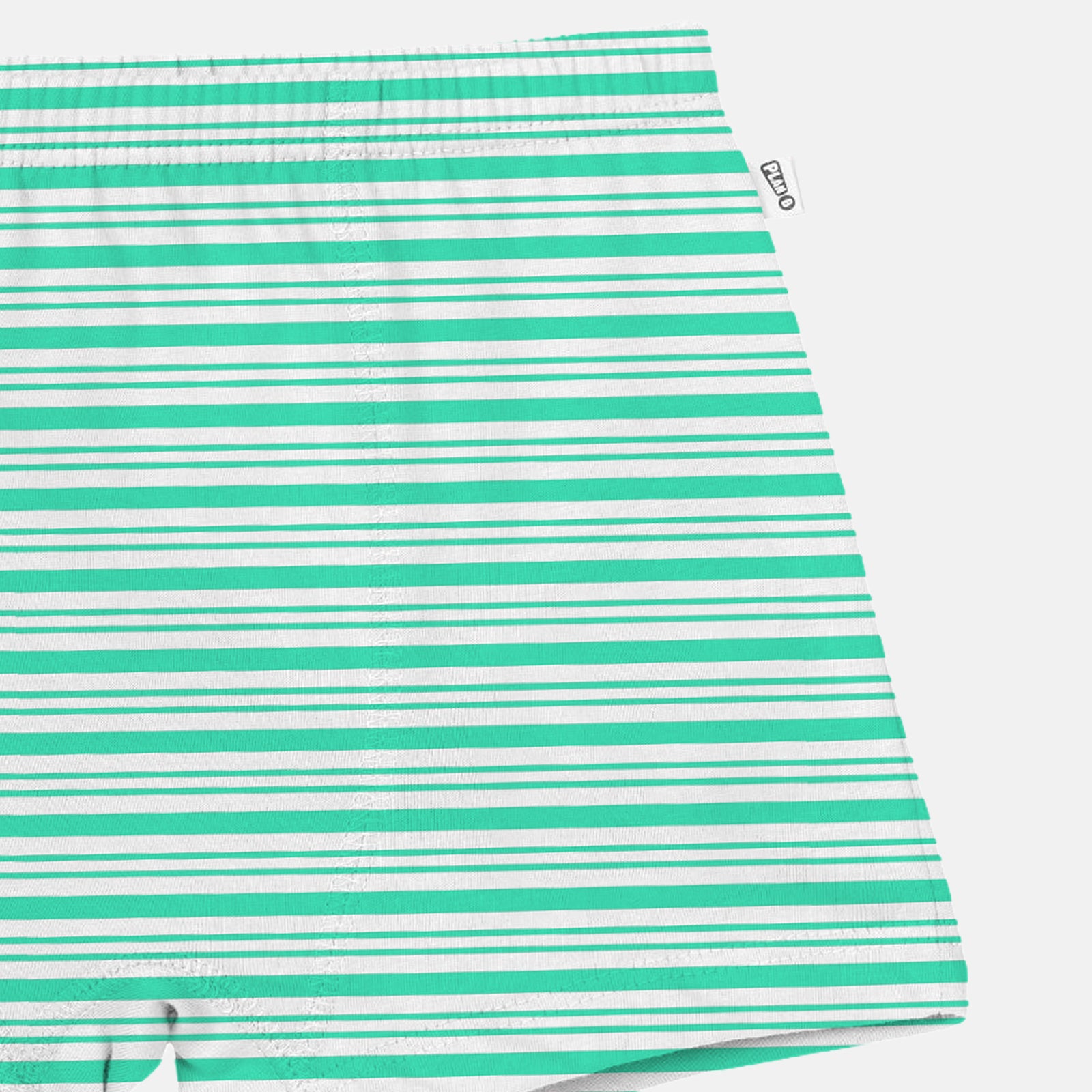 Teal Stripes Boy Boxer