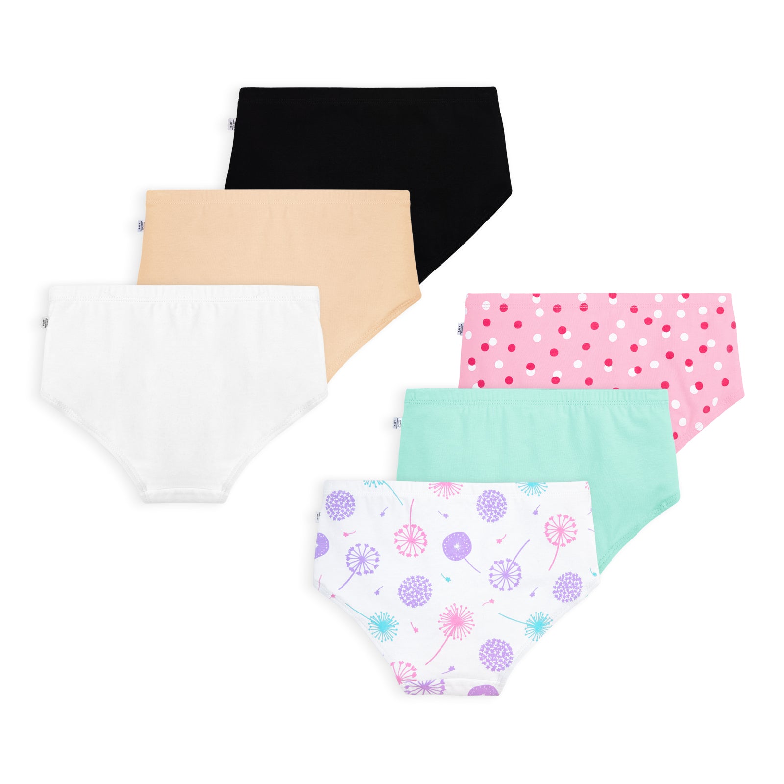 Grace 6-Pack Preteen Hipsters