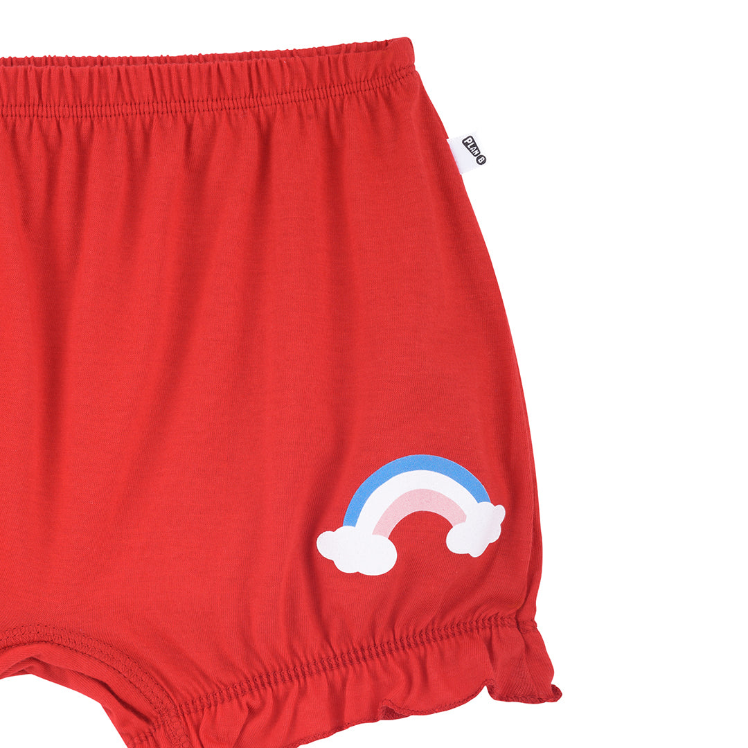 Peach Rainbow Bloomer