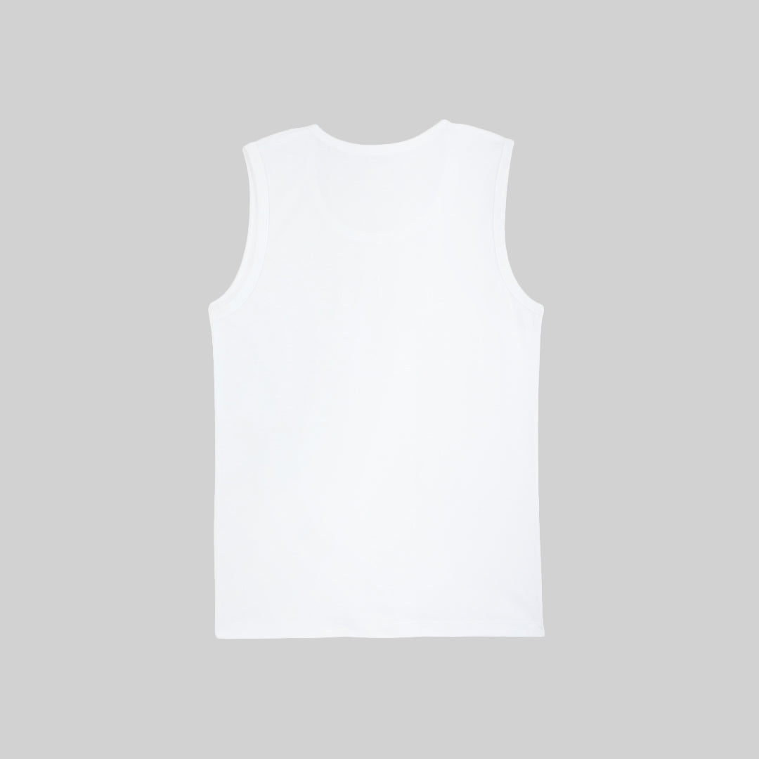 White Trunk & Vest Set