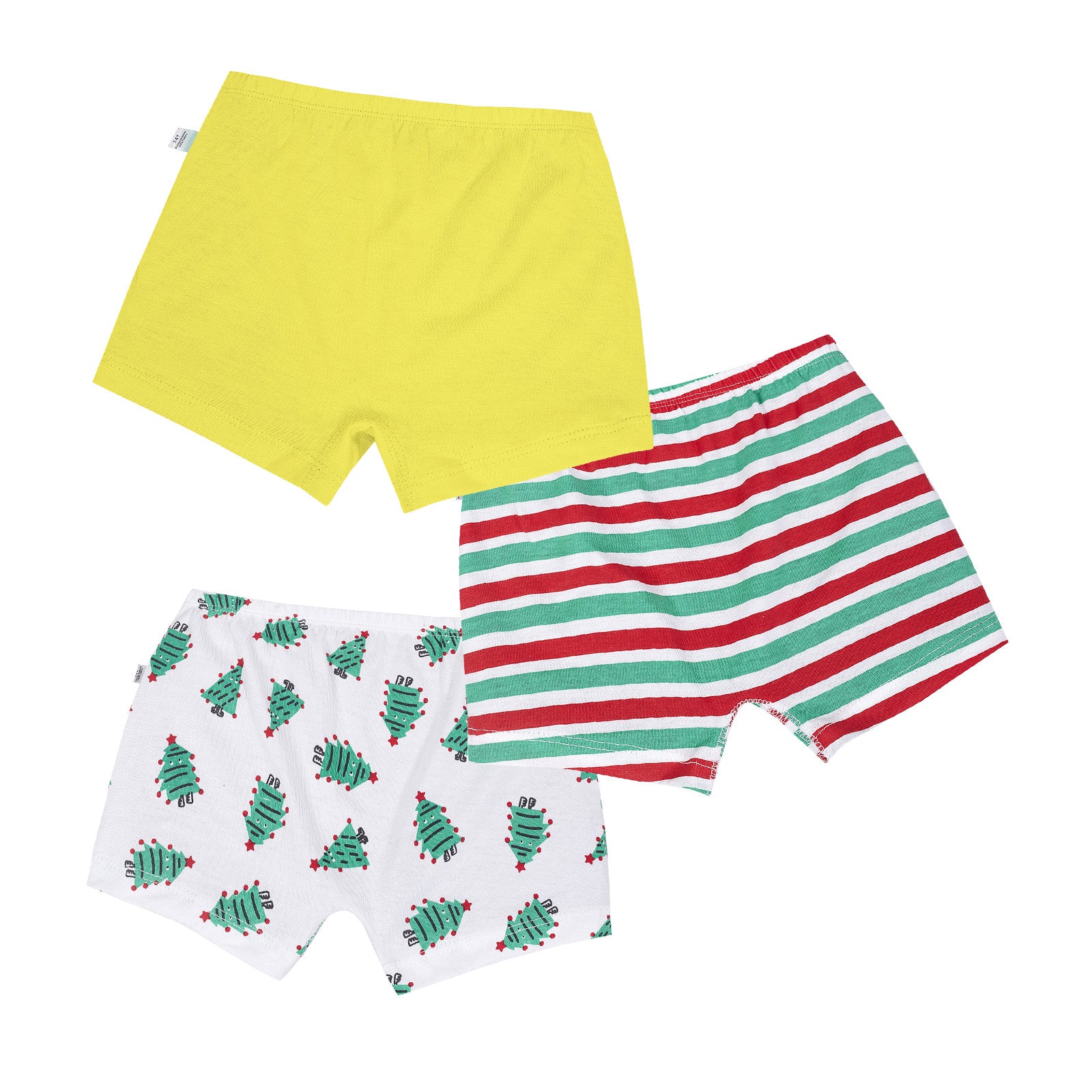 Merry Xmas - 3-Pack Girls Boxer