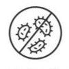 Anti‑bacterial fabric icon for kids garments