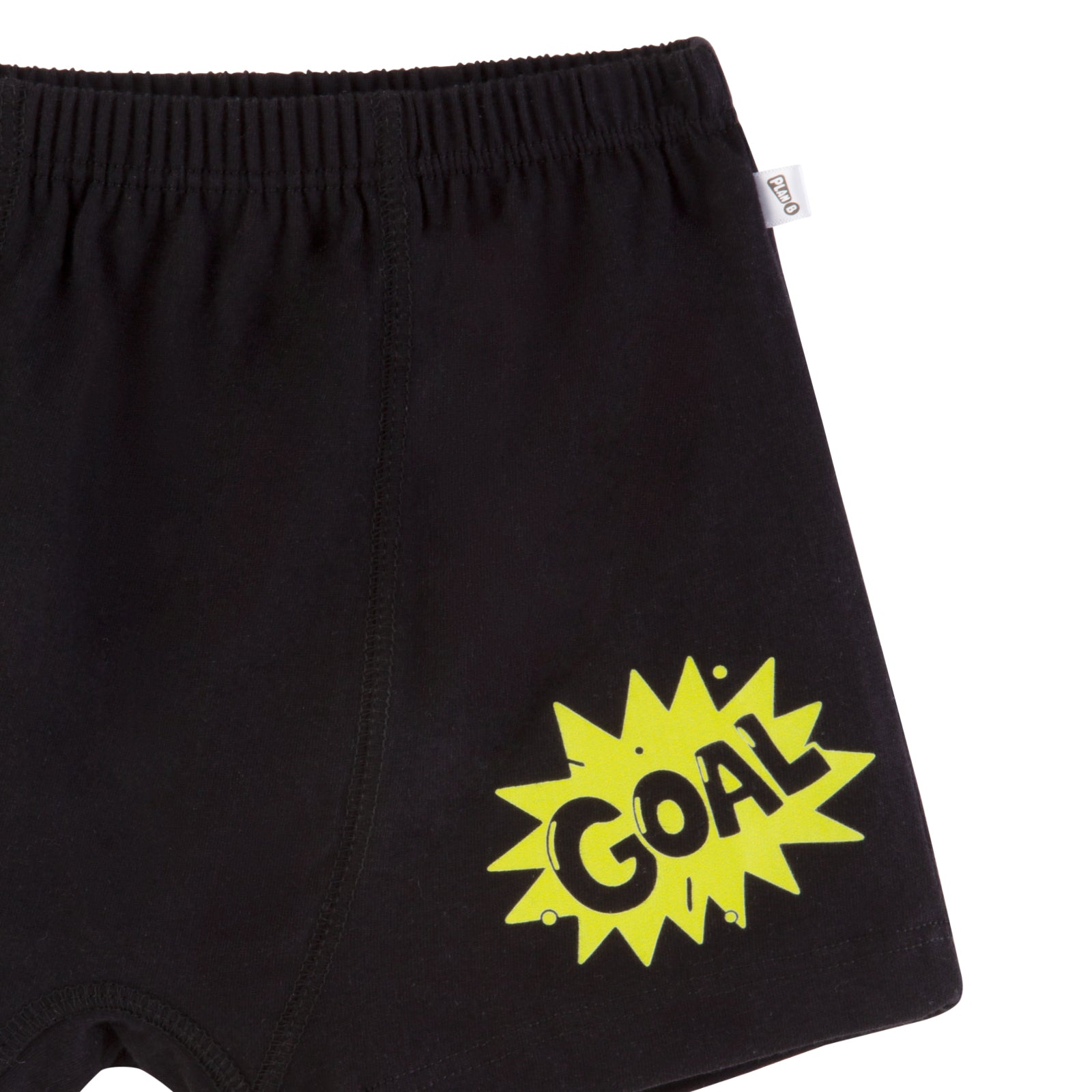 Football Black Boy Boxer