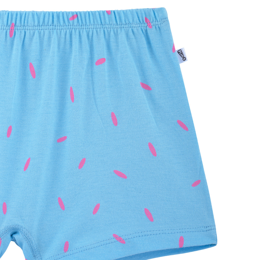 Icecream Blue Girl Boxer