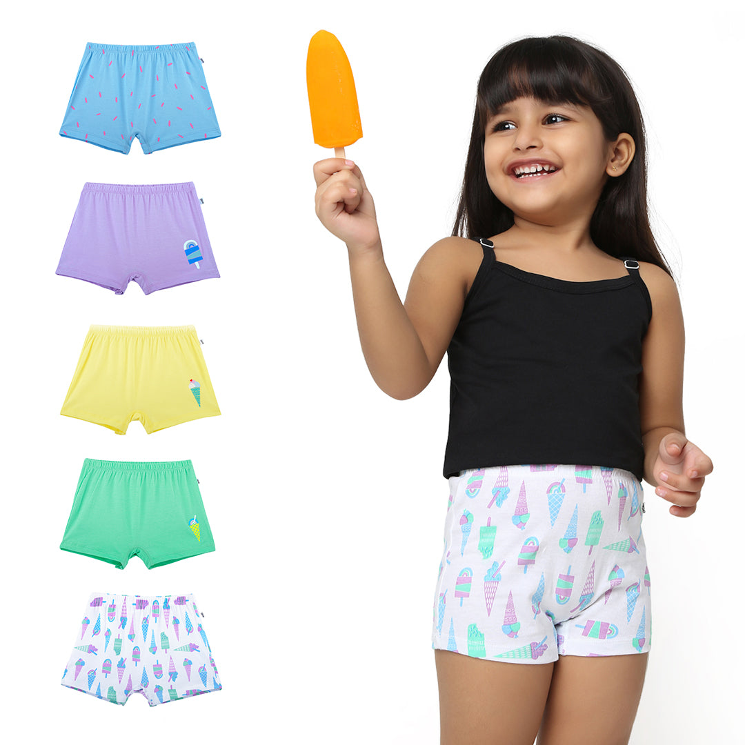 Icecream - 5-Pack Girl Boxer