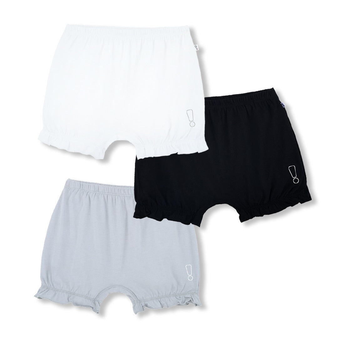 Pack of 3 Girl Basic Bloomers
