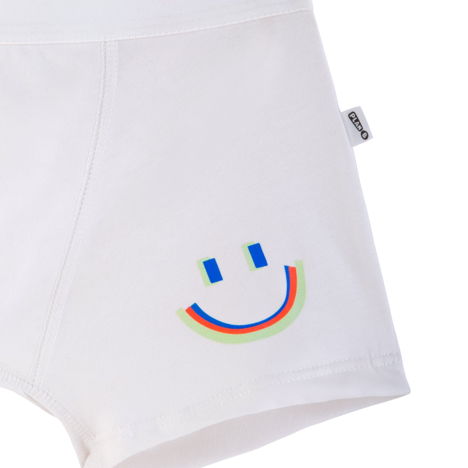 White Smiley Trunks