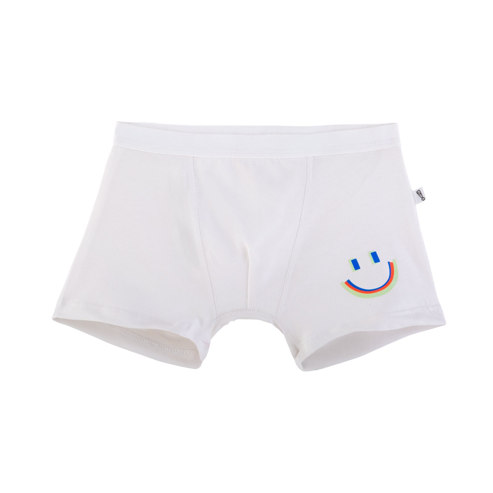 White Smiley Trunks