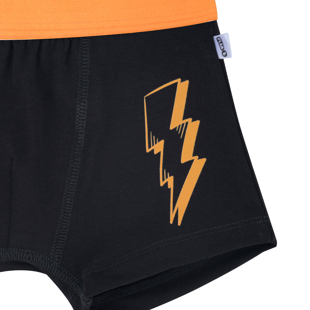 Thunderstrom Black Boy Trunks