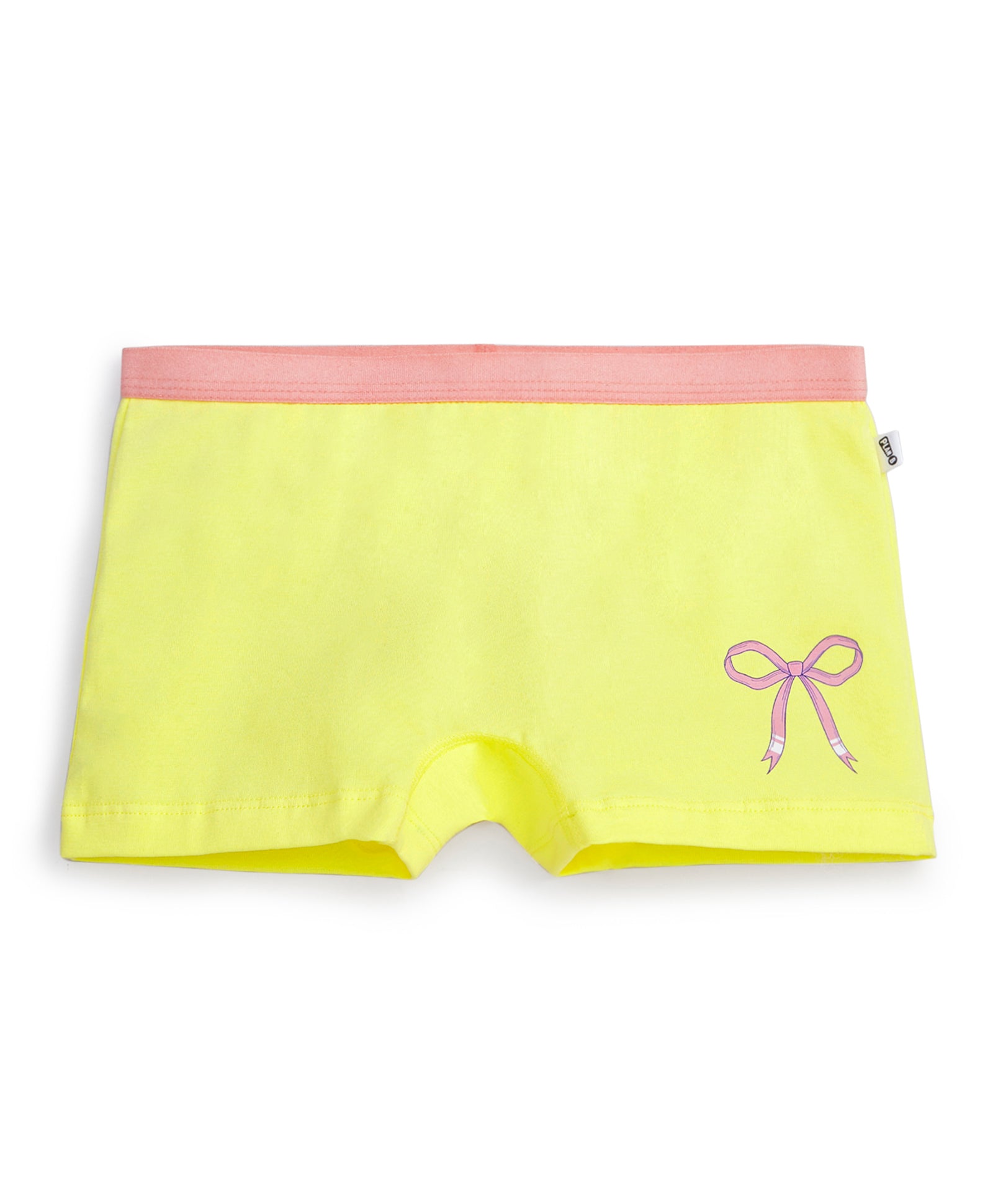 Bows yellow Preteen Trunks