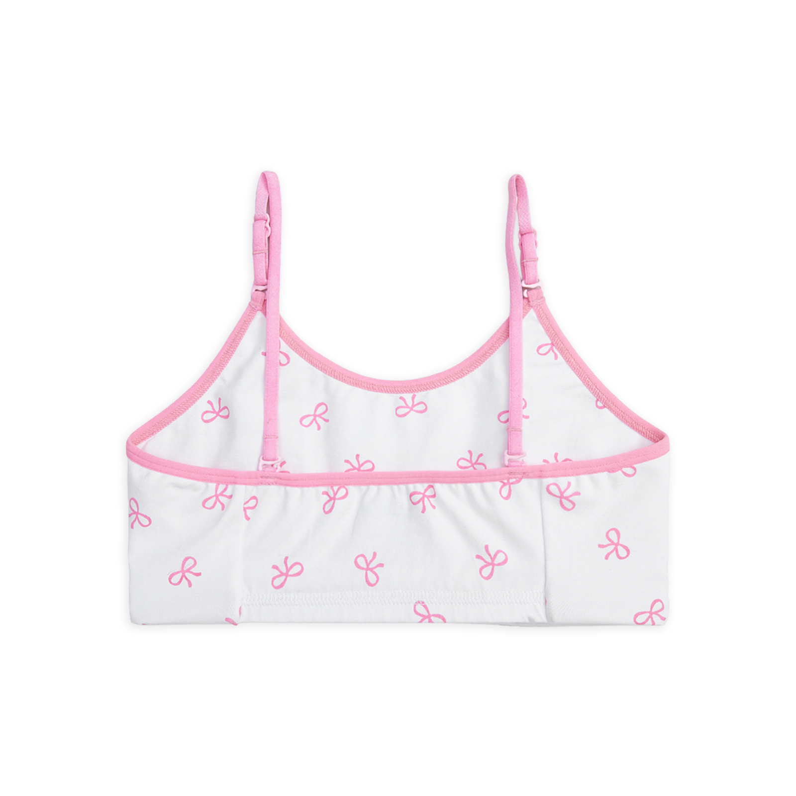 White Bow Training Bra