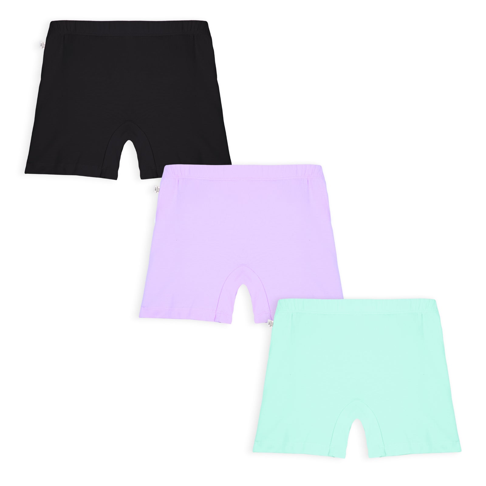 Black, Mint & Lavender 3-Pack Inner Shorts