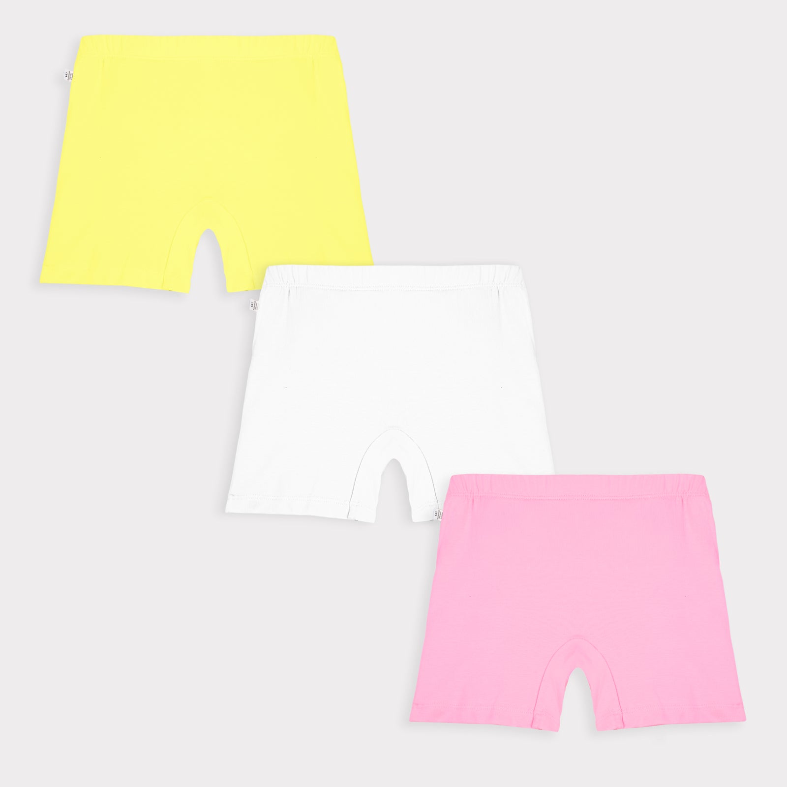 Lemon, Pink & White 3-Pack Inner Shorts