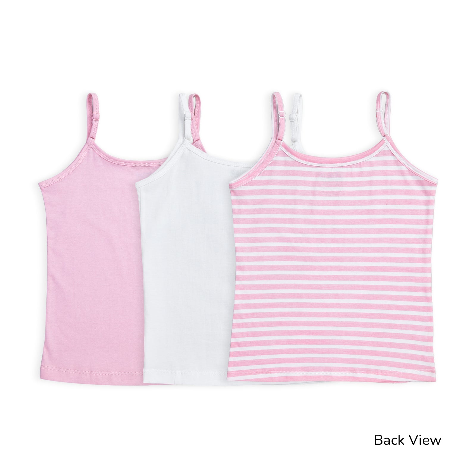 Pink Stripes 3-Pack Camisoles
