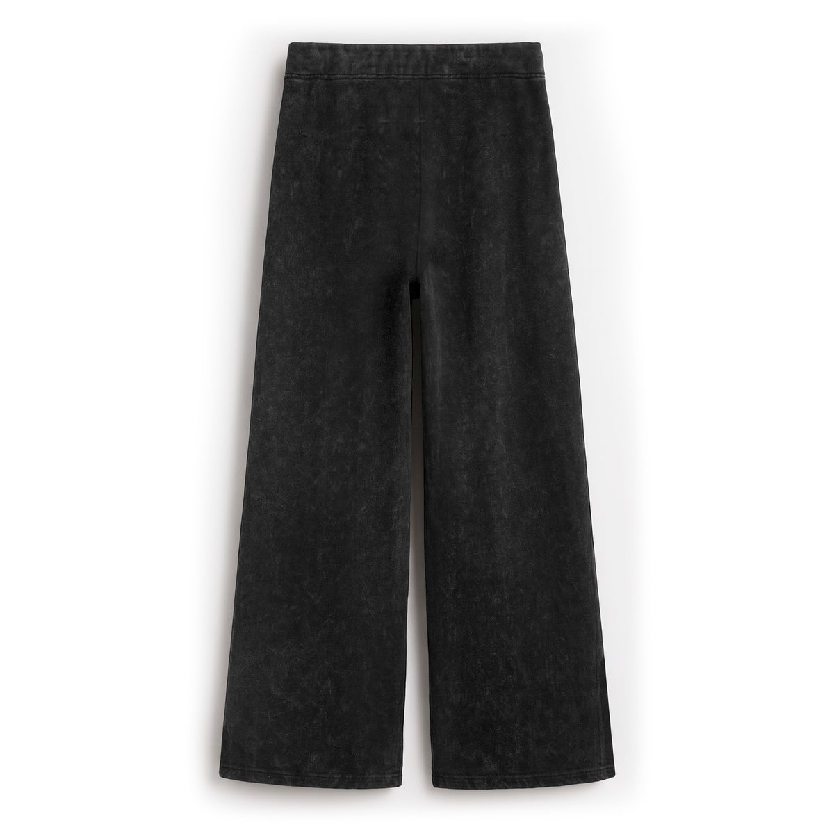2-pack T-shirt & Wide Leg Pants Set - Black