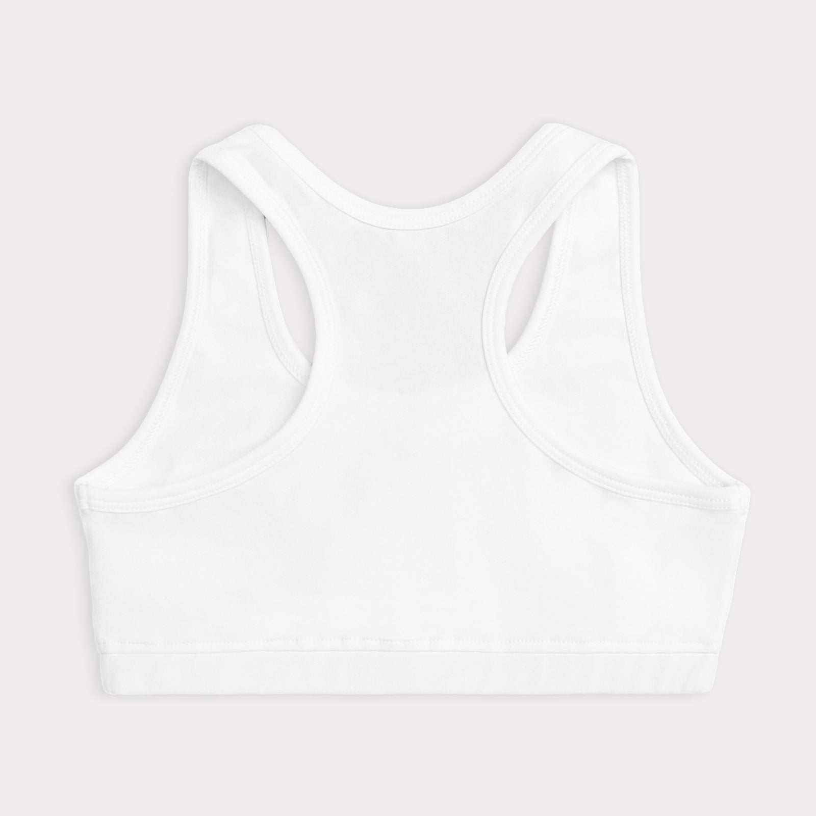 Peace Out Double Layered Sports Bra - Racer Back
