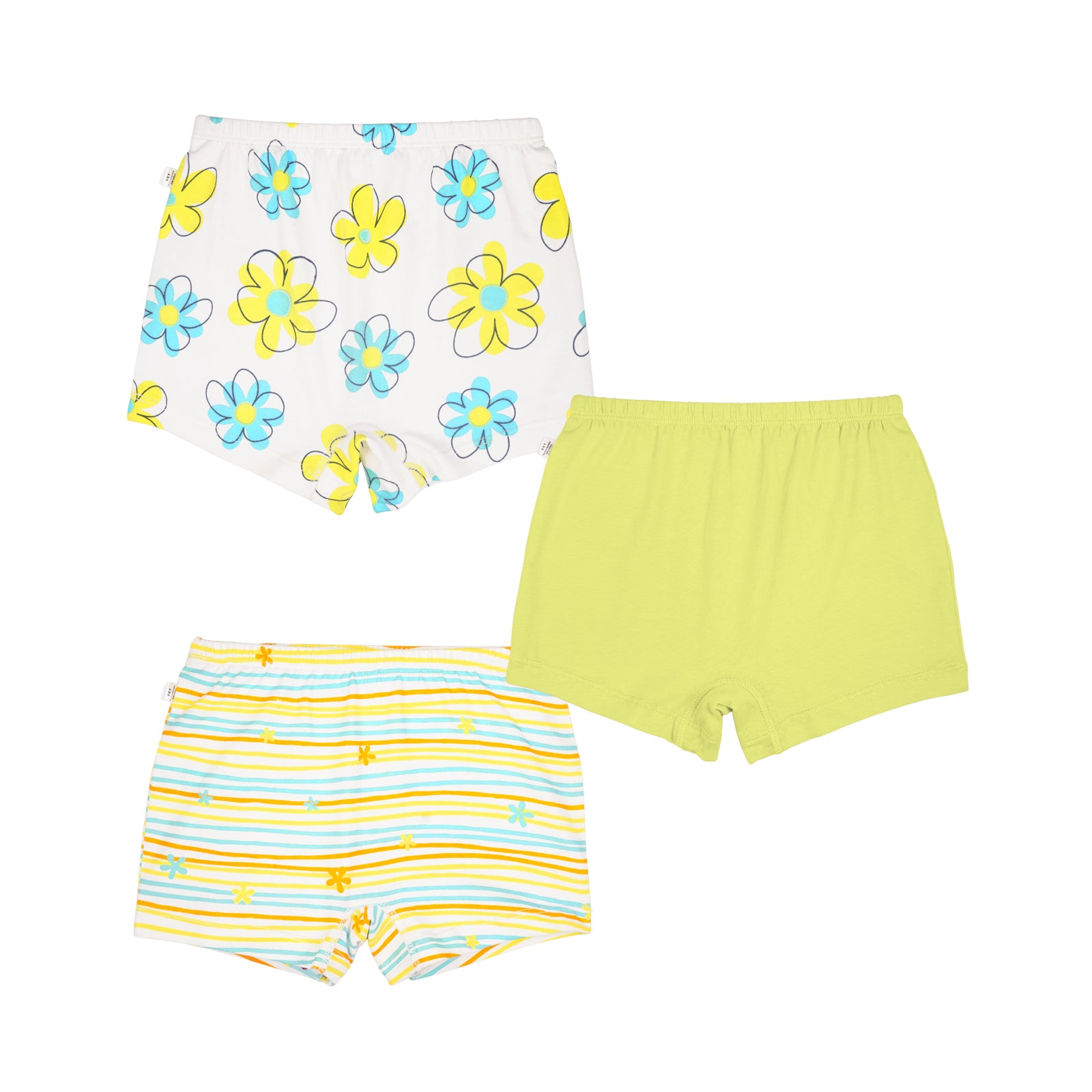 Floral 3-Pack Girl Boxers