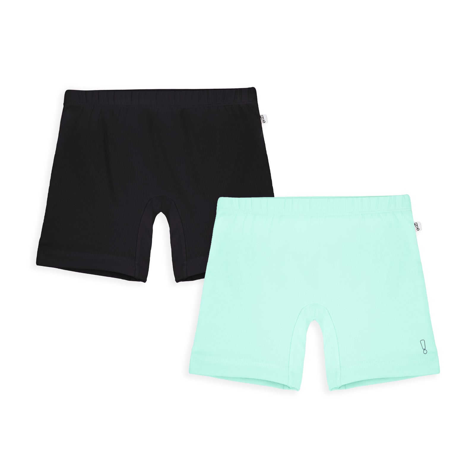 Black & Mint 2-Pack Inner Shorts