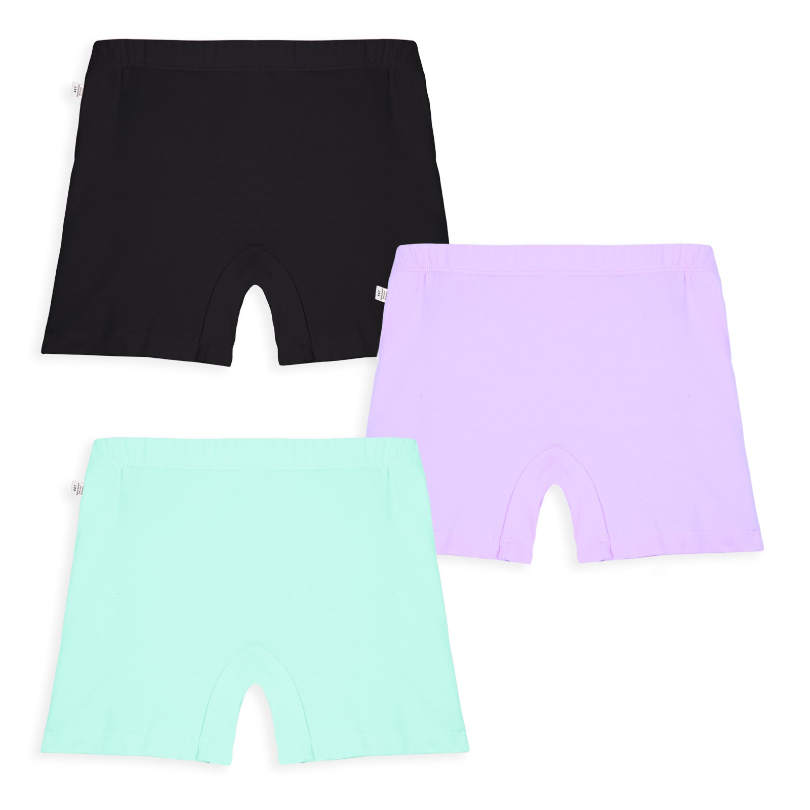 Black, Mint & Lavender 3-Pack Inner Shorts