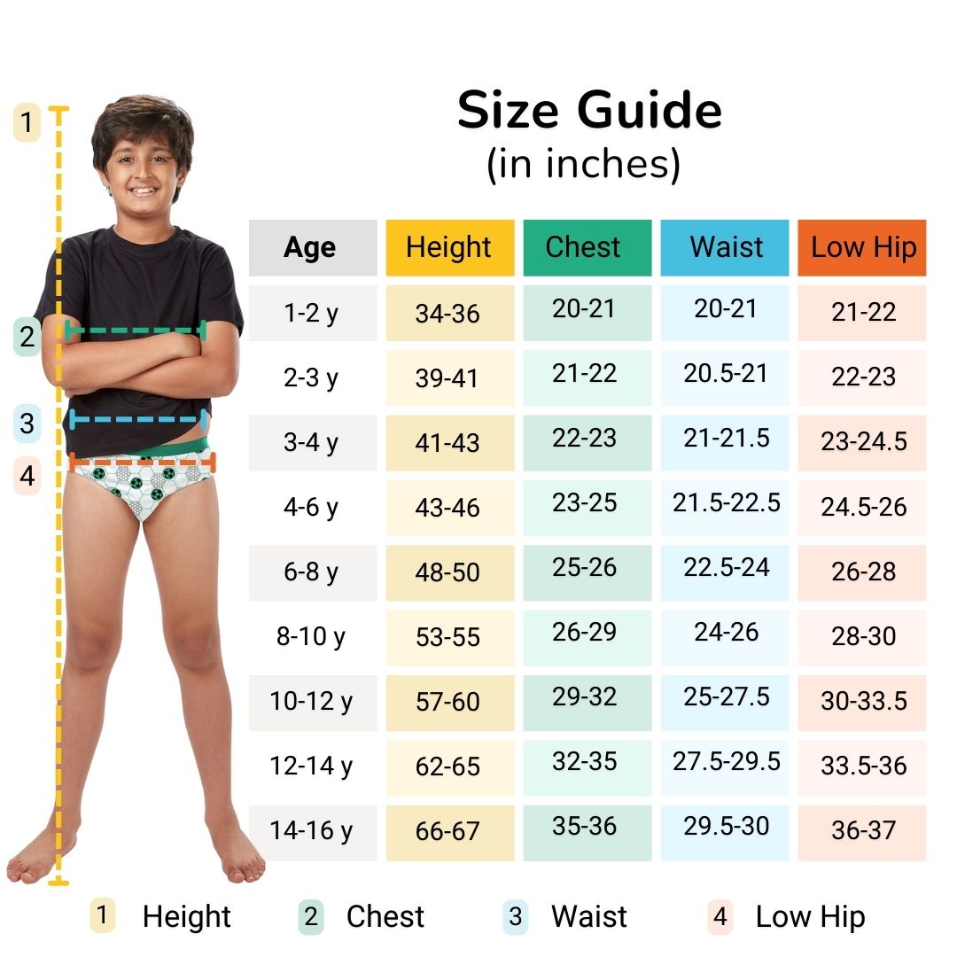 Thunderstorm - 3-Pack Boy Trunks