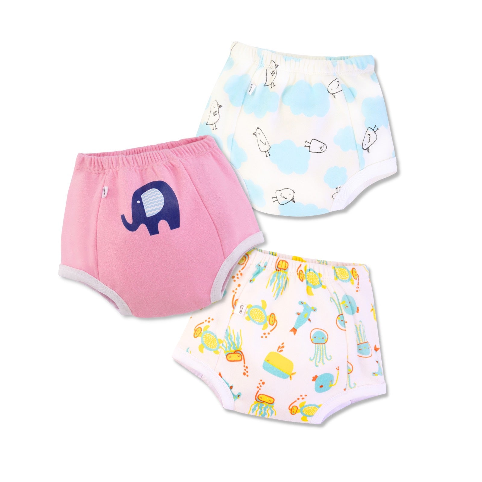 Padded Underwear for Potty Training - 3pack - Mixed
