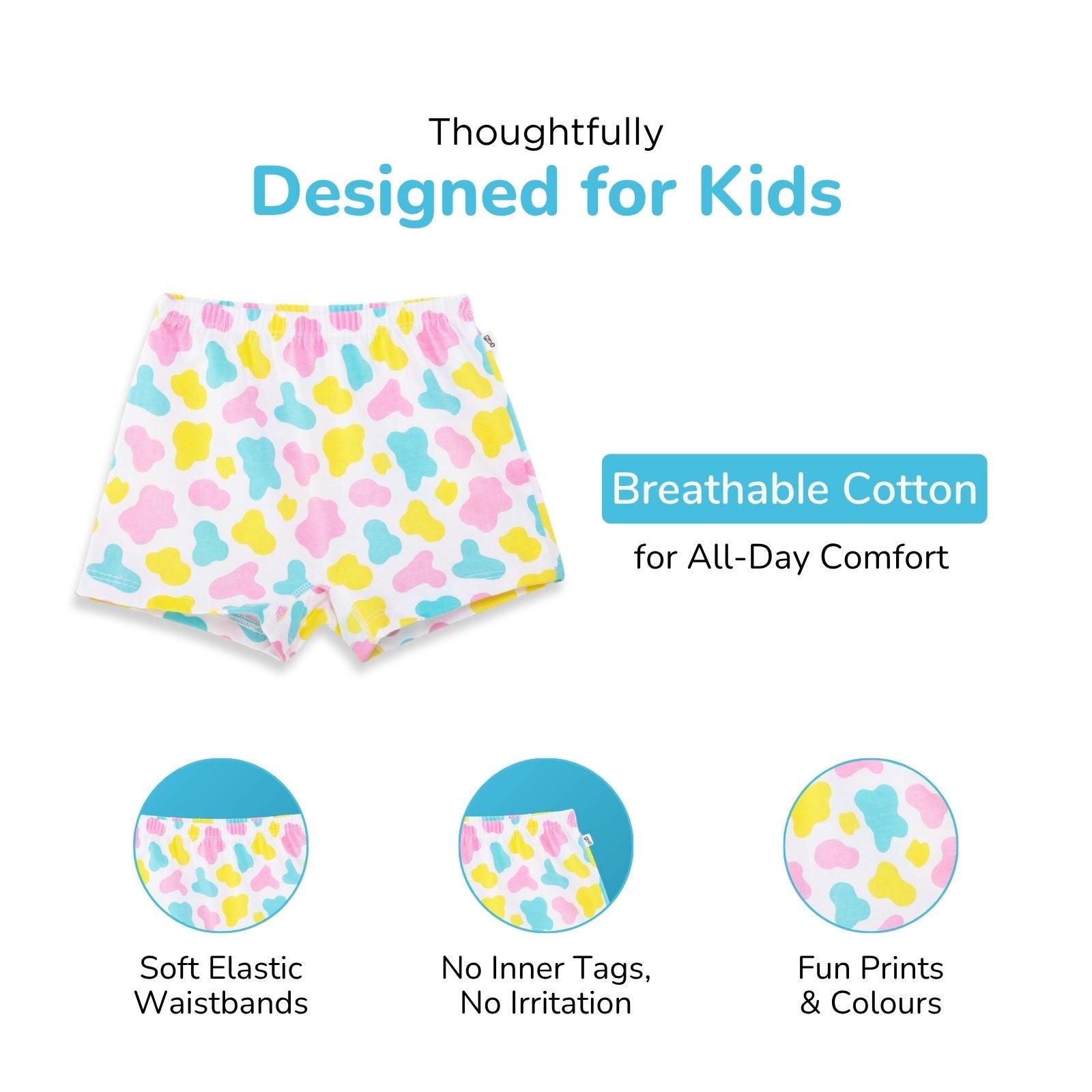 Blue Camisole Boxer Set
