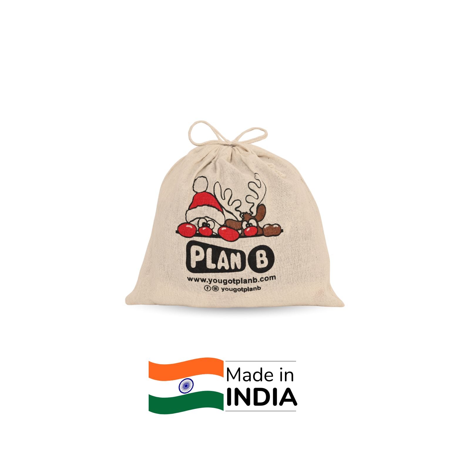 Christmas Striped Scrunchie