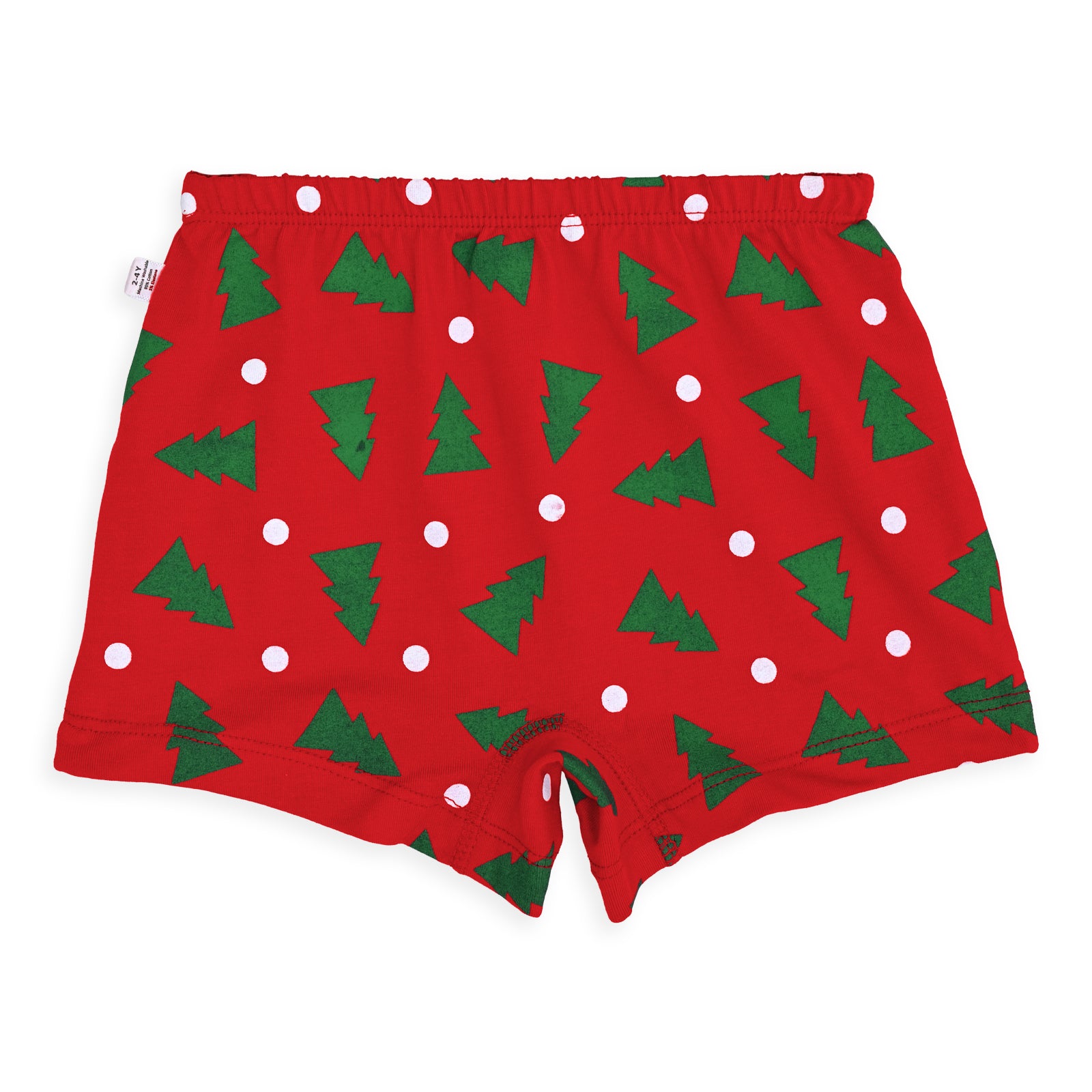 Christmas Tree Girl Boxer