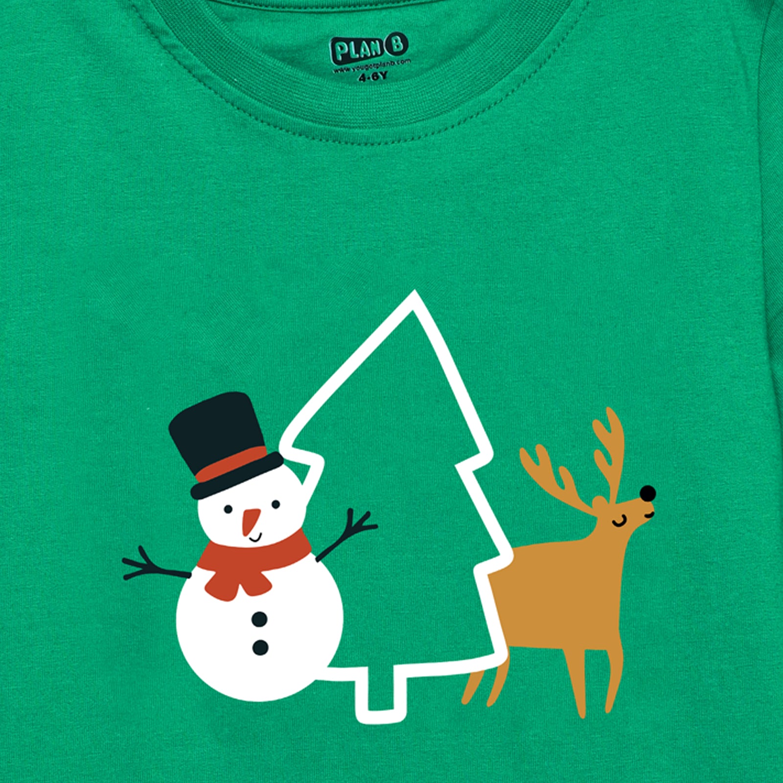 Green Christmas T-shirt