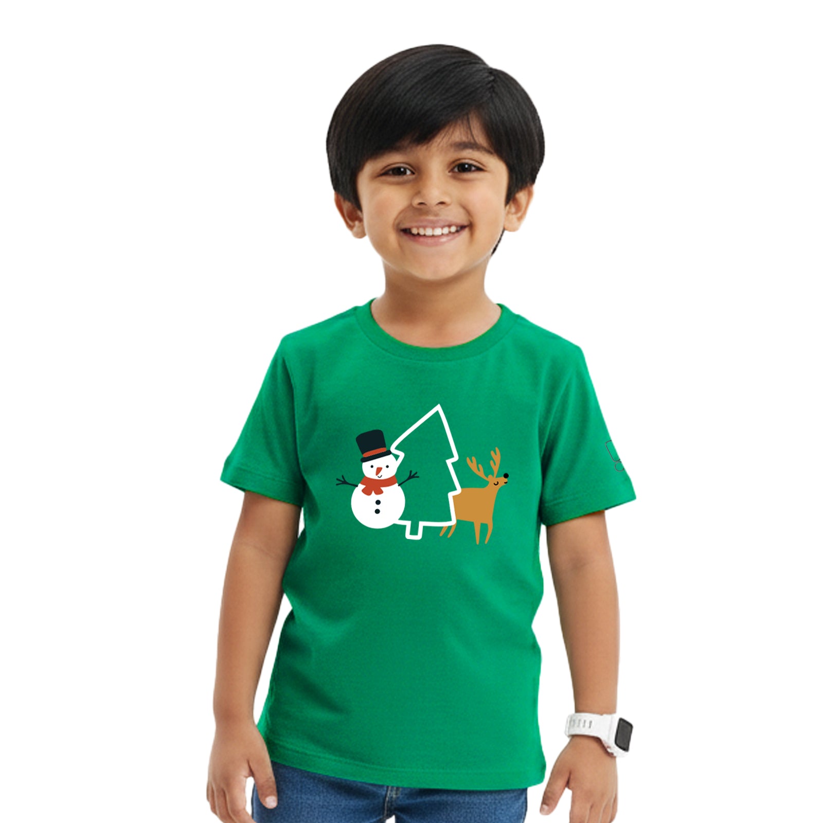 Green Christmas T-shirt