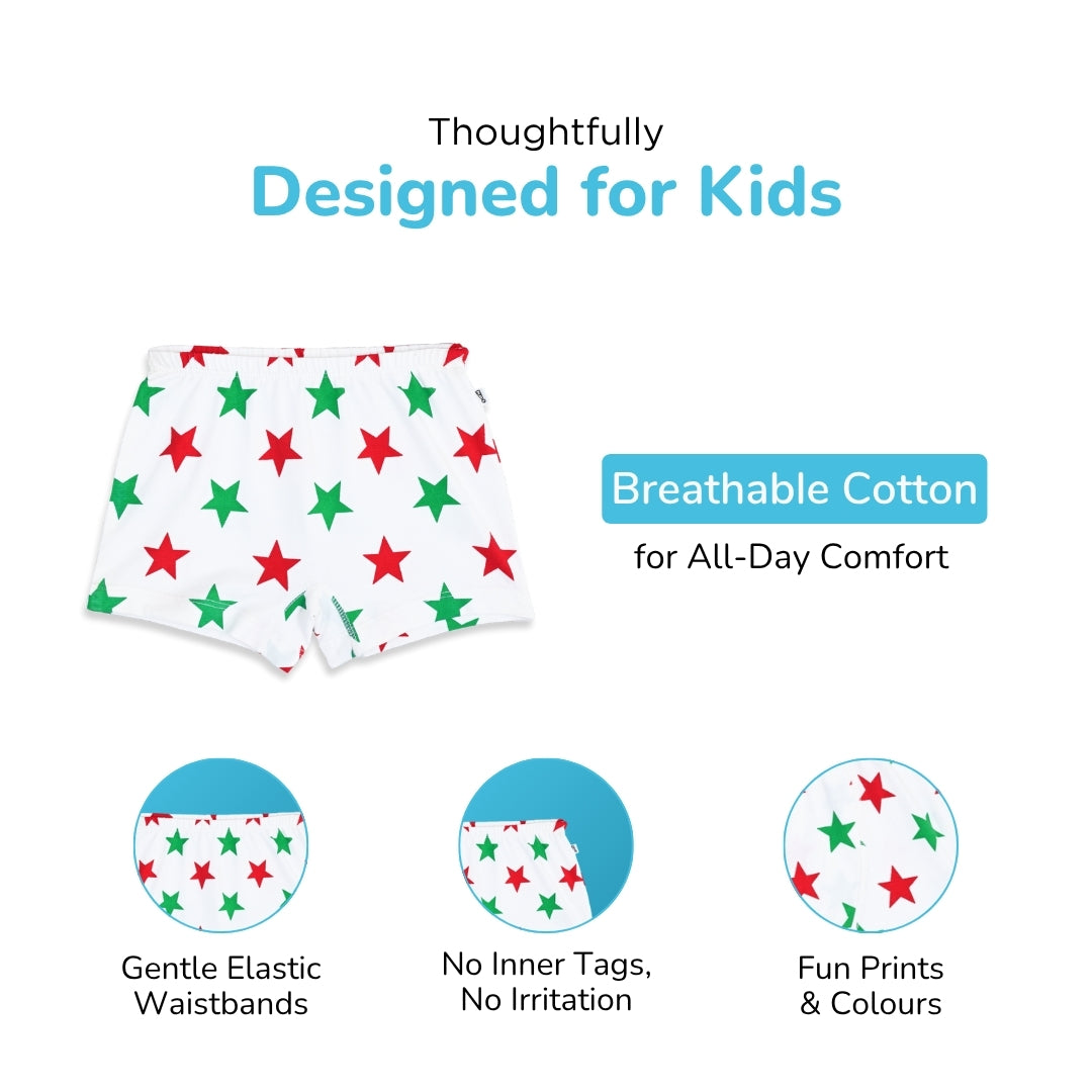 Christmas Star Girl Boxer