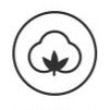 Pure cotton icon for Plan B garments