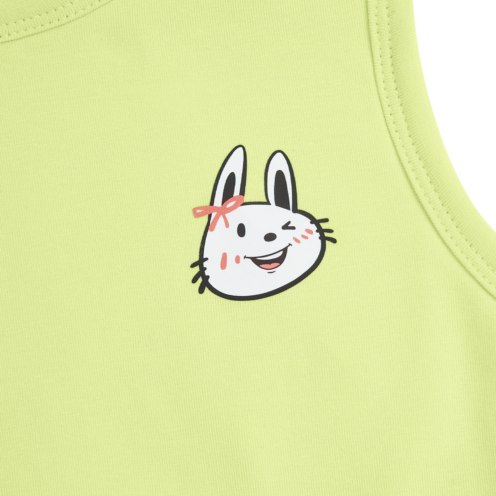 Light Green Sleeveless Padded Top