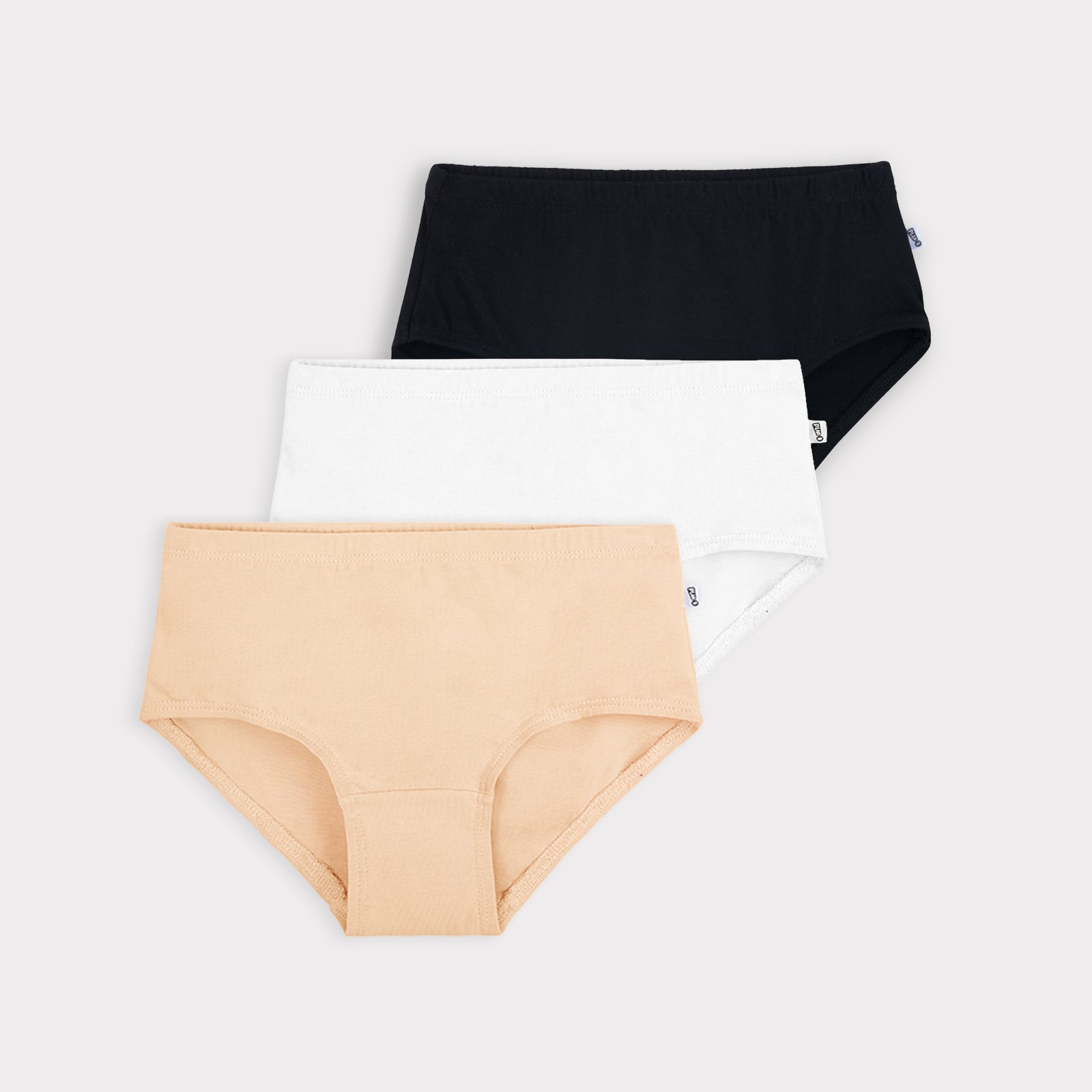 Basic 3-Pack Preteen Hipsters