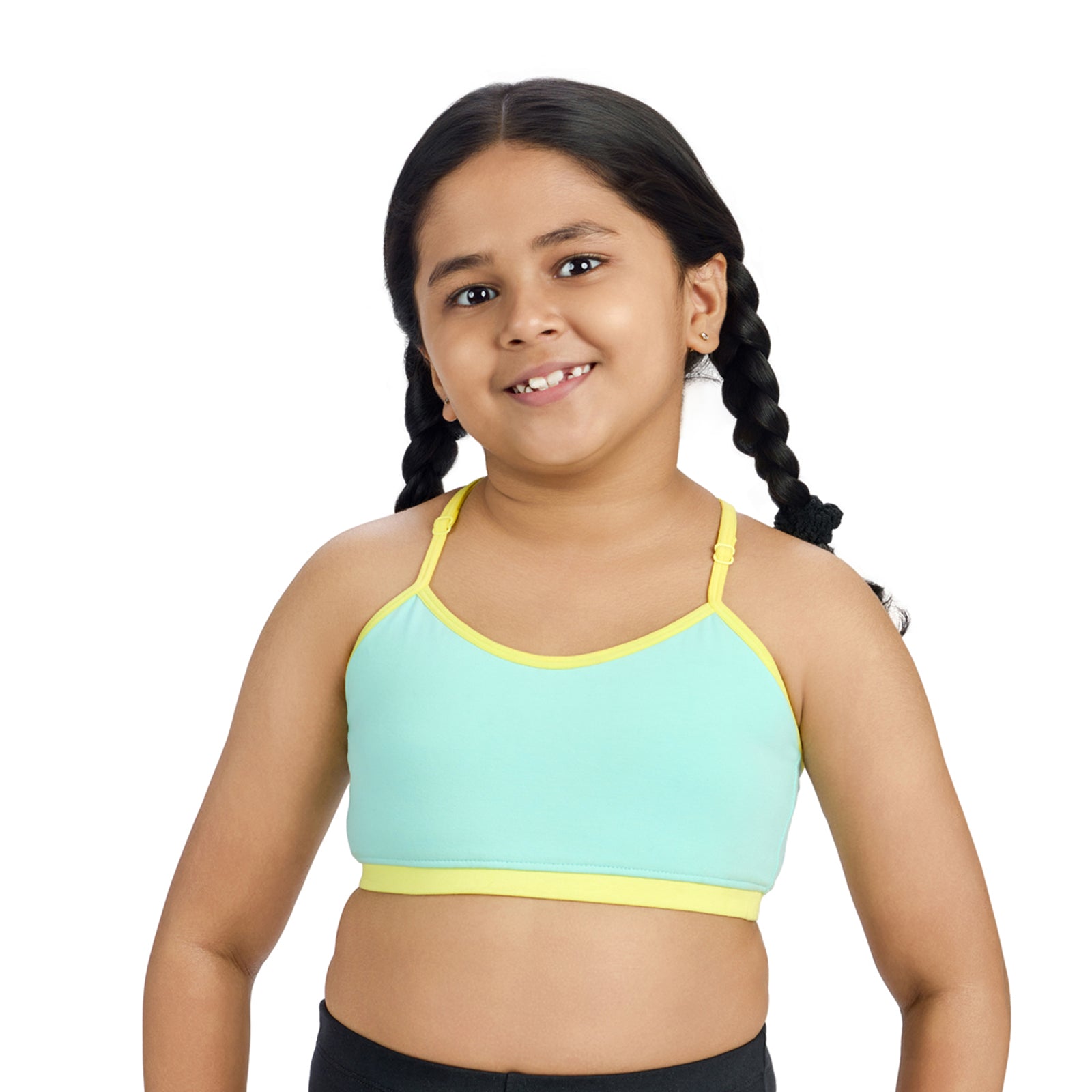 Blue Racerback Training Bra