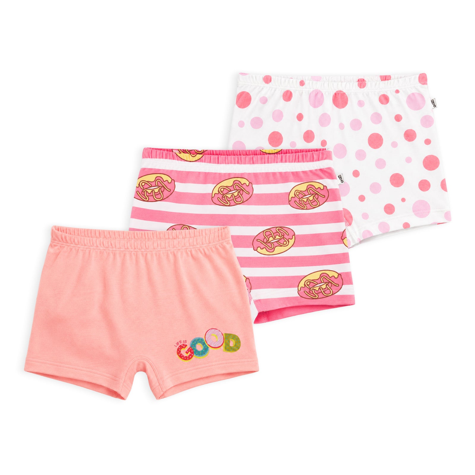 Donuts 3-Pack Preteen Boxer