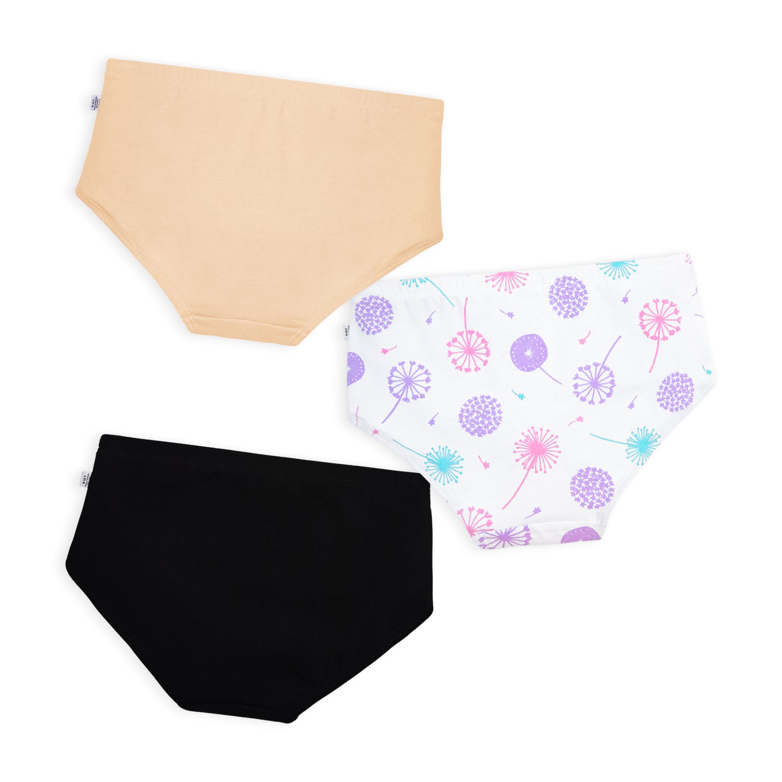 White, Skin & Black 3-Pack Preteen Hipsters