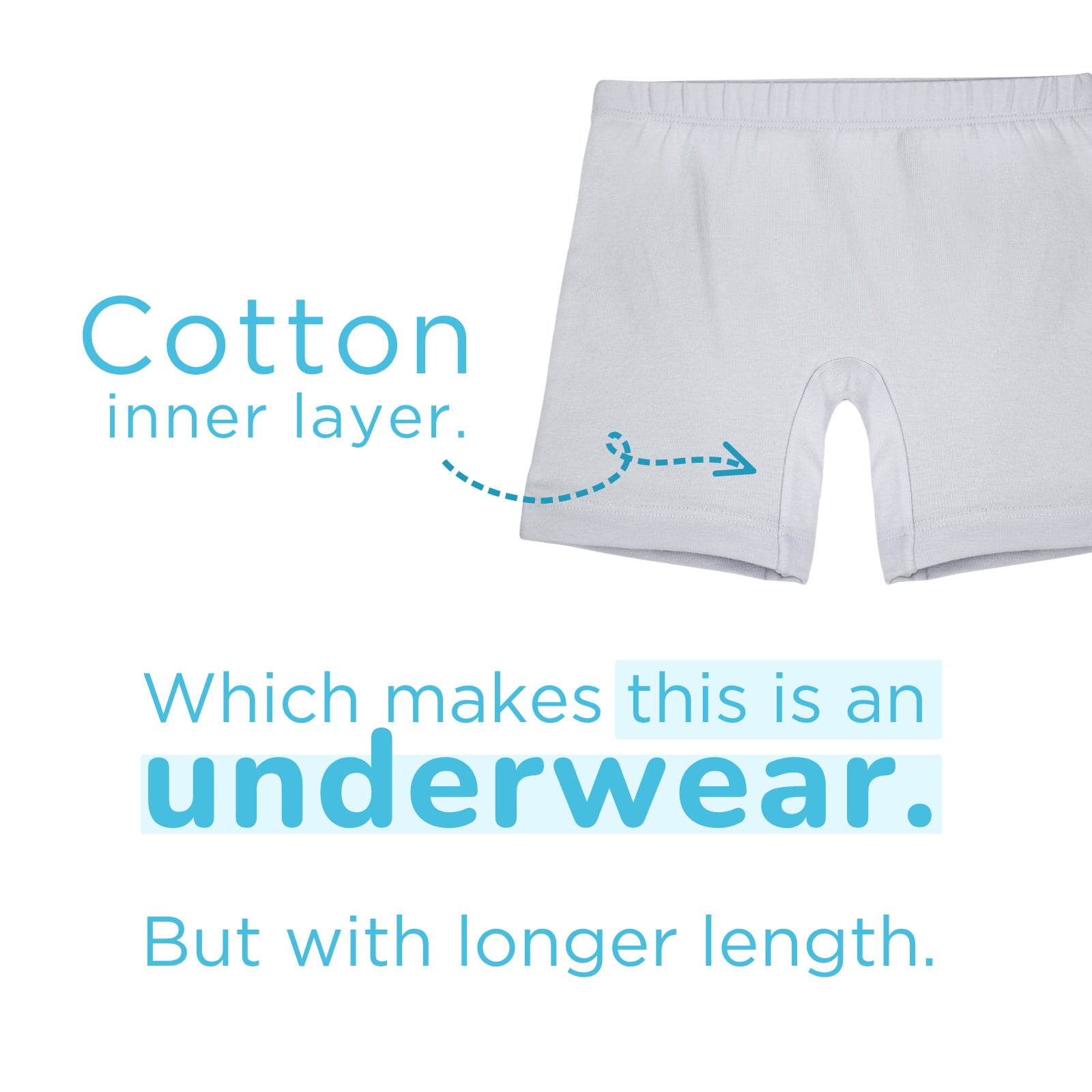 Grey Inner Shorts