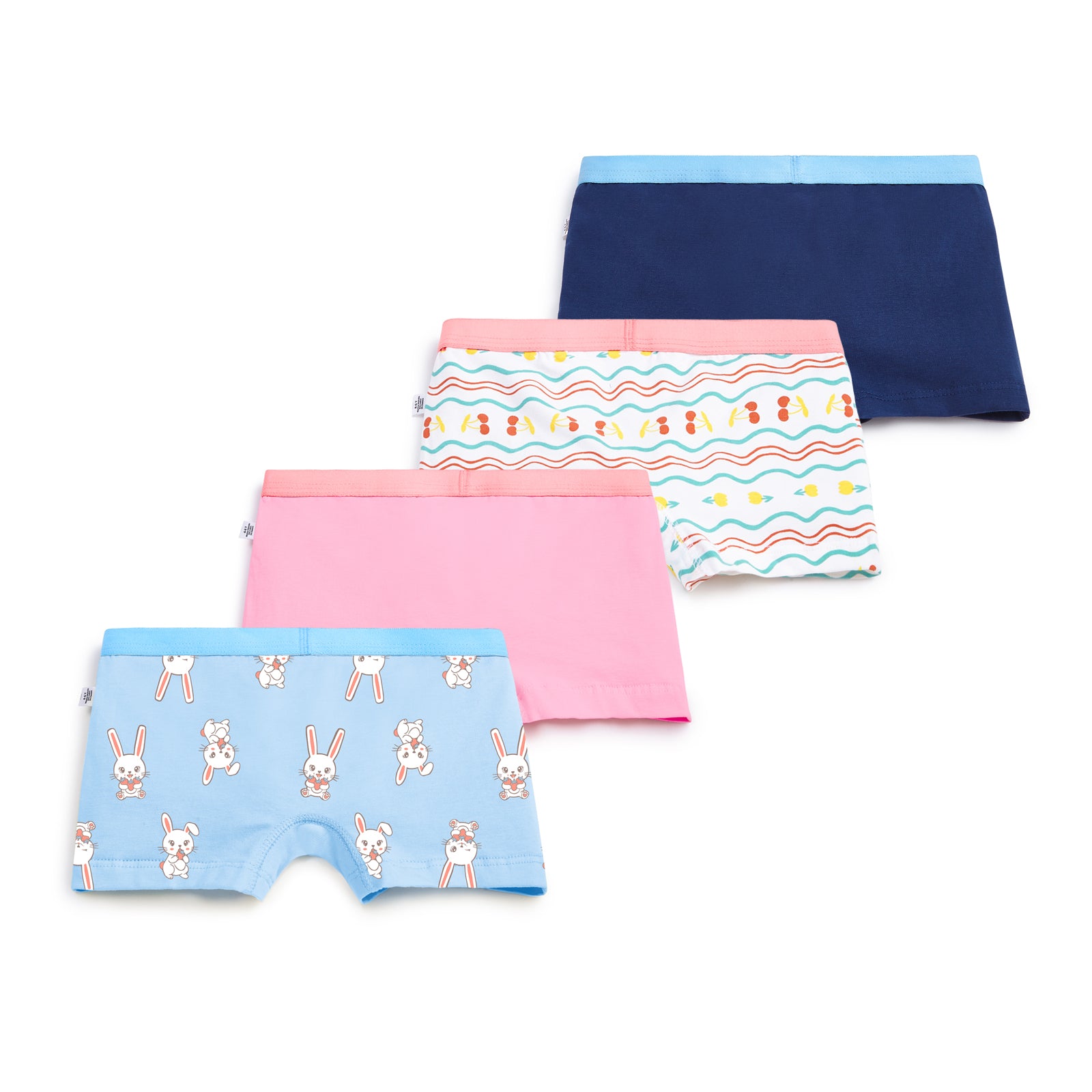 Bunnies 4-pack Girl Trunks